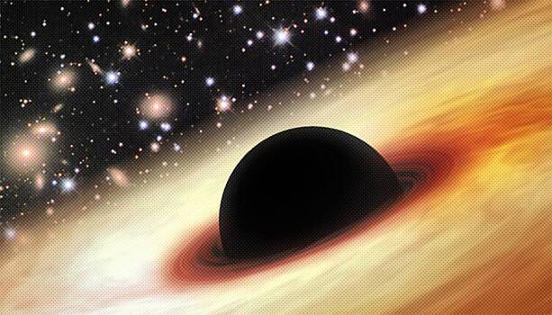 Во Вселенной обнаружили чёрную дыру нереальных размеров