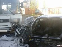 Два человека получили травмы в ДТП с пассажирским автобусом в Тайшете