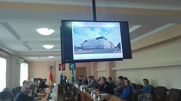 Как архитекторы предложили изменить фасад здания мэрии Калининграда