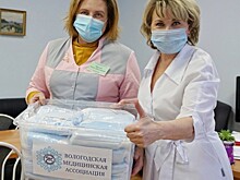 Партия масок поступила в поликлинику № 4 в Вологде