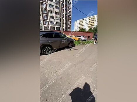 В Москве водитель протаранил пять машин из-за плохого самочувствия