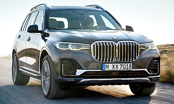 BMW X7:  технологичный комфорт