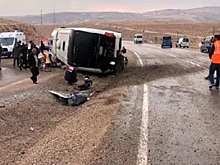 В результате ДТП с пассажирским автобусом в Турции погибли три человека