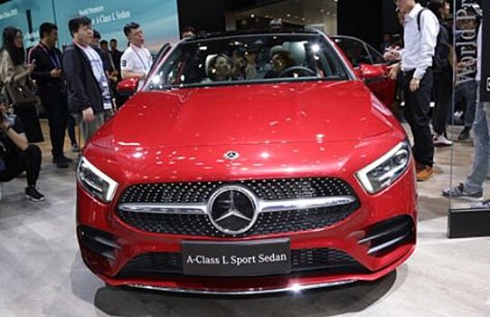 Названа стоимость удлинённого седана Mercedes-Benz A-Class L