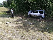 Водитель джипа ранен в ДТП под Саратовом