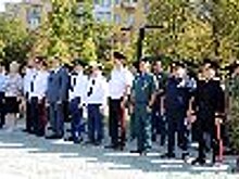 Начальник УФСИН России по Луганской Народной Республике принял участие в торжественном мероприятии, приуроченном ко Дню Государственного флага Российской Федерации