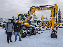 Экскаватор JCB Hydradig 110W начали использовать на российских предприятиях