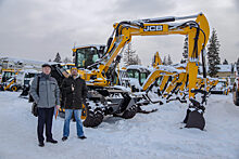 Экскаватор JCB Hydradig 110W начали использовать на российских предприятиях