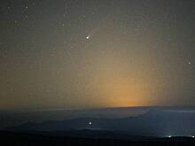 В России сняли на фото редкую комету Lemmon