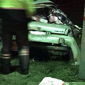 В Белгородской области два человека погибли при столкновении поезда и машины