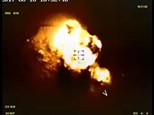 Опубликовано видео ударов ВКС РФ по боевикам ИГ