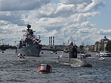 Корабли пройдут парадным строем в Петербурге и Кронштадте
