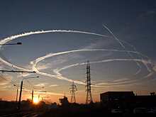 В Толмачево объяснили загадочные круги в небе над Новосибирском