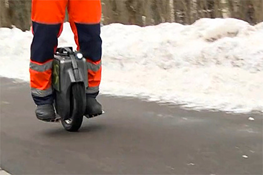 Московские дворники пересядут на моноколесо