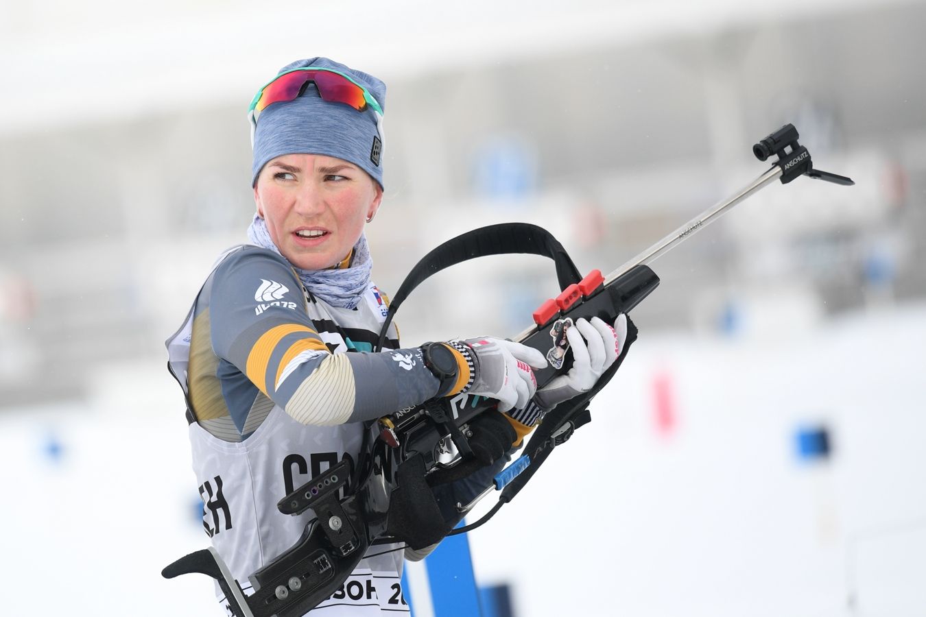 Носкова сошла с дистанции после падения в масс-старте на Кубке Содружества