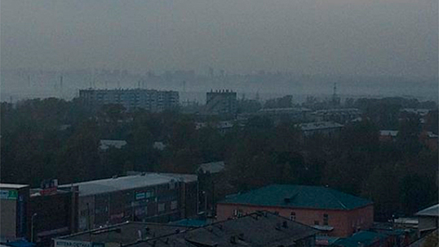 Красноярск накрыло удушающим смогом