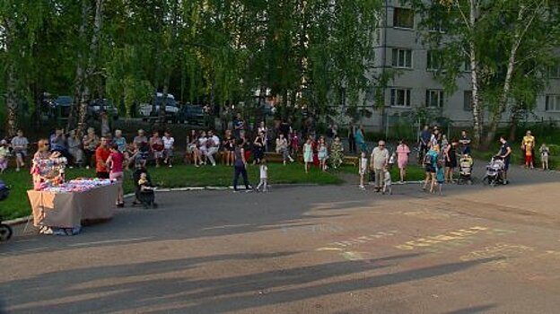Жители микрорайона Арбеково собрались на «Празднике моего двора»