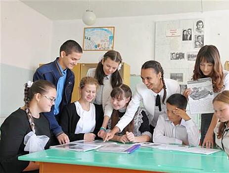 В школе села Орловка учат детей работать и заботиться о своем здоровье