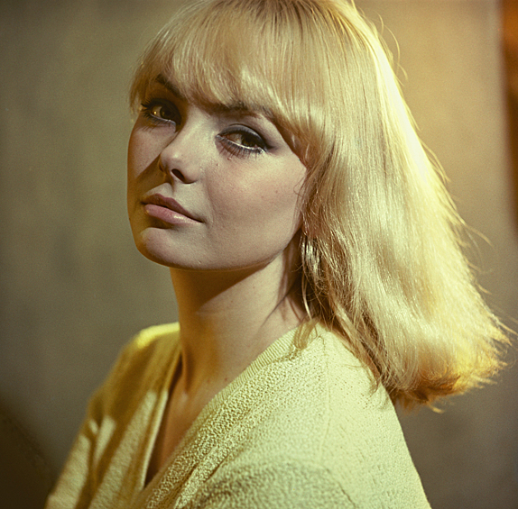 Актриса Нонна Терентьева в 1970 году