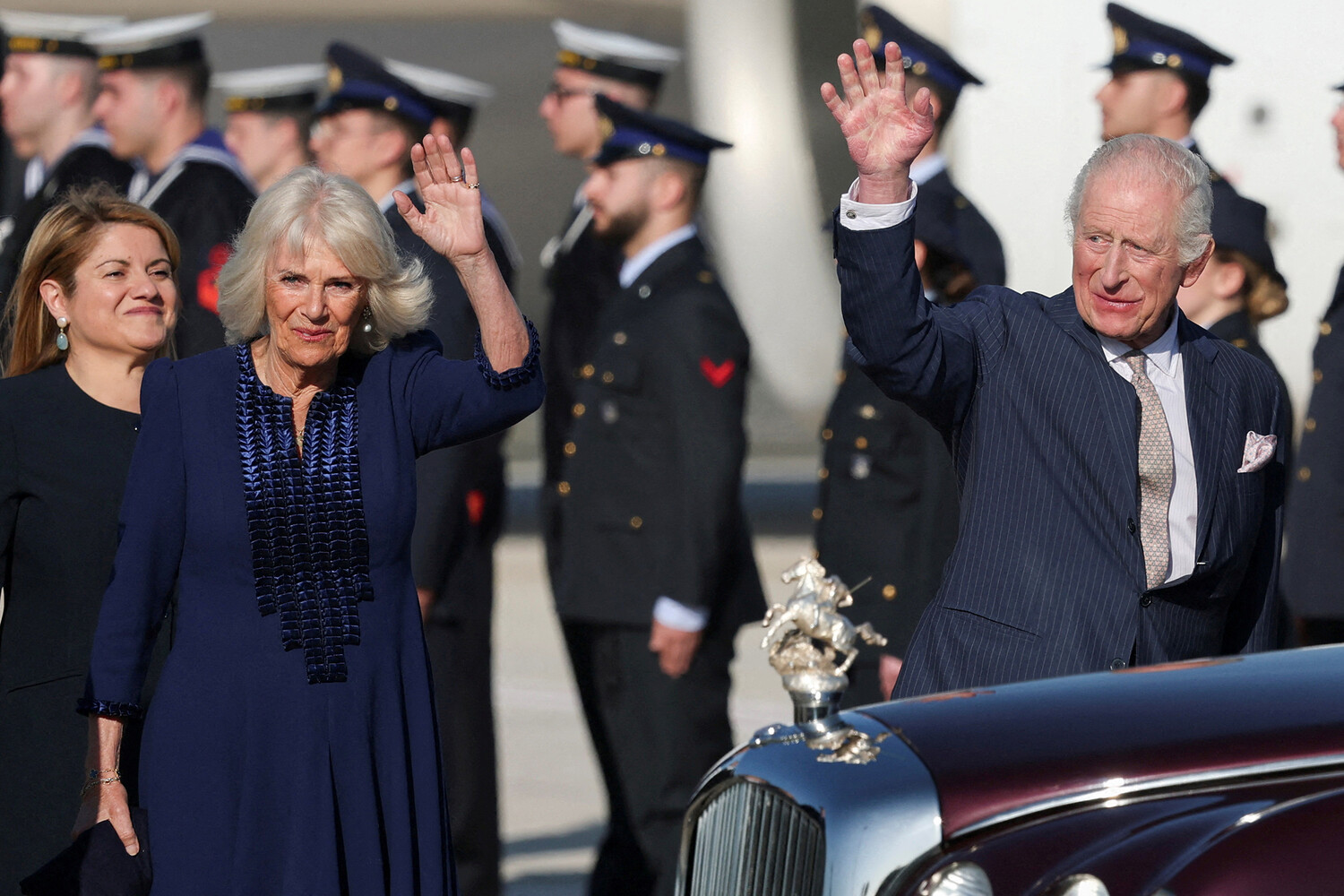 Король Карл III и Камилла были замечены в Италии