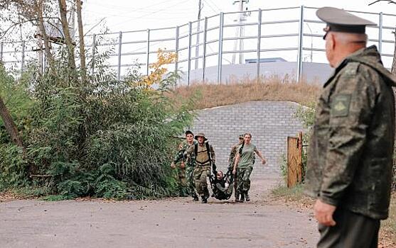 В Курске прошли военно-патриотические сборы памяти Героя России Сергея Костина