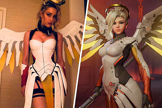 Kotaku: Илон Маск просил Эмбер Херд косплеить в постели Ангела из Overwatch