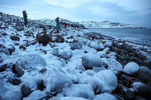 Китайские туристы заночевали в автобусах в заснеженной России