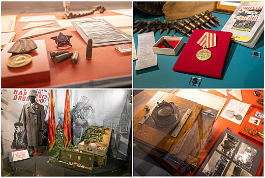 Около 100 раритетов из школьных коллекций представили в Музее Победы
