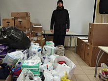 Молодежь храма Всех Святых в земле Российской просиявших в Черемушках поддержала военнослужащих в рамках «Марафона добра»