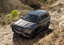 Новый Mercedes-Benz GLS отрывается в пустыне