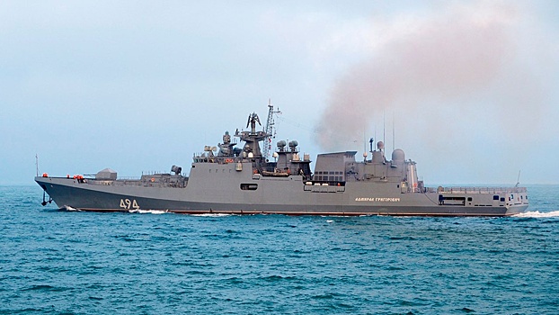 Российский боевой корабль впервые зашел в Порт-Судан в Красном море