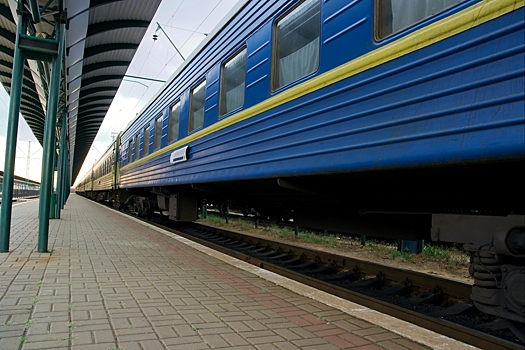 Датчанин не выдержал и помыл грязный украинский поезд