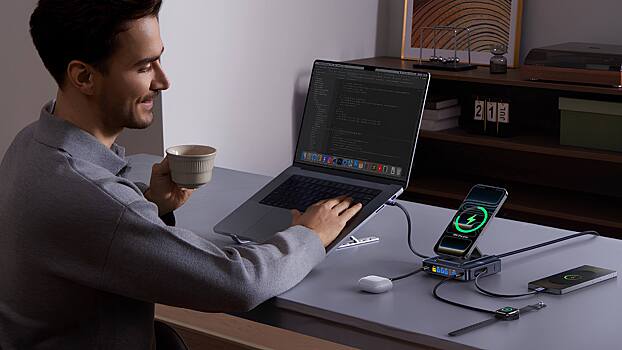 Baseus выпустила зарядную станцию «6 в 1» на 245 Вт