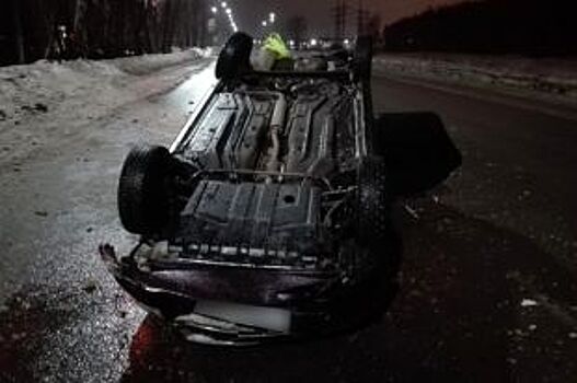 В аварии на Ряжском шоссе пострадала пассажирка Datsun