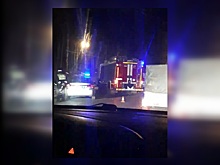 Пешехода разорвало на части после страшного ДТП на подъезде к Мызинском мосту