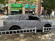 Вторую модель немецко-китайского бренда AUDI сняли на фото