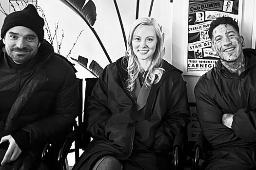 Каратель, Сорвиголова и Карен Пейдж — на фото со съемок «Сорвиголовы: Рожденный заново»