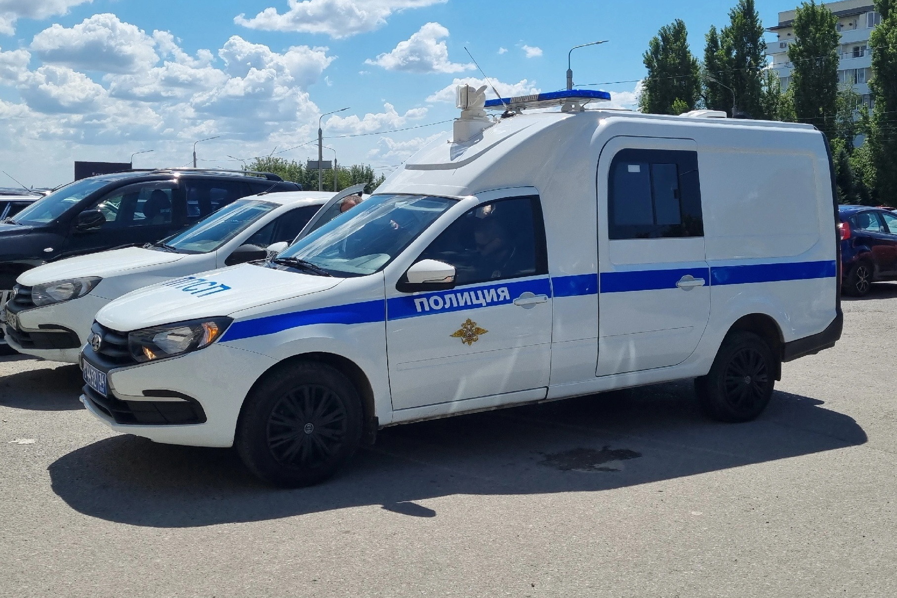 В российскую полицию поступили «распиленные» Lada Granta Kub