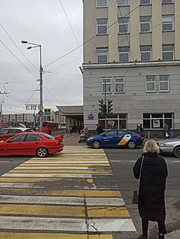 На площади Победы в Калининграде отключили светофоры