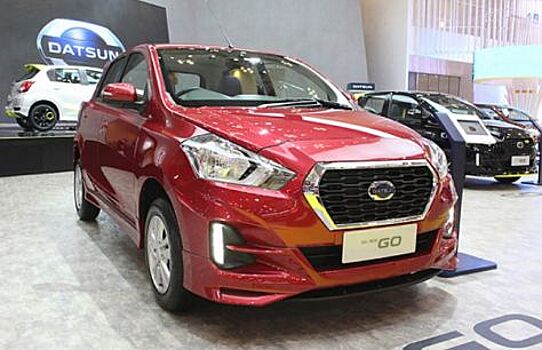 Свежие версии Datsun GO и GO+ появятся у дилеров в октябре