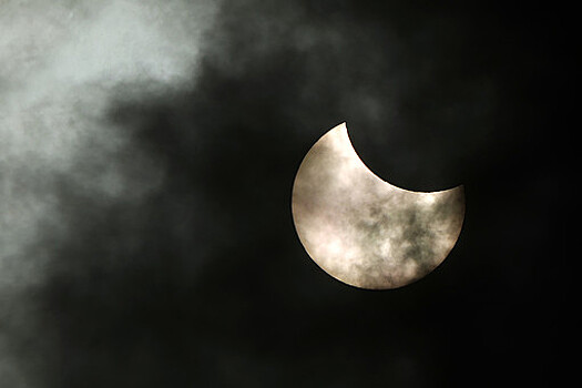 Московский планетарий показал кольцеобразное солнечное затмение
