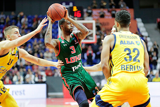 Баскетбол. Еврокубок. «Локомотив-Кубань» — «Альба» — 75:83