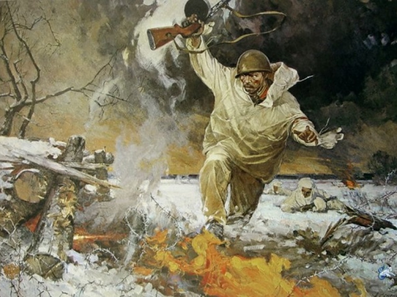 Патриотические произведения искусства. Московская картинная галерея василия нестеренко. Револьд барышников. (1942 г. Патриотические произведения искусства.