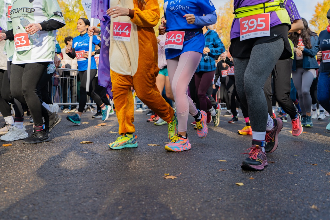 Участники забега Вместе против инсульта собрали почти 4 миллиона рублей в поддержку фонда ОРБИ