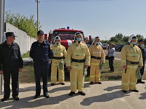 В Поныровском районе Курской области открыли пожарный пункт