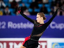 Хромых отказалась говорить с журналистами после 4 падений на чемпионате России