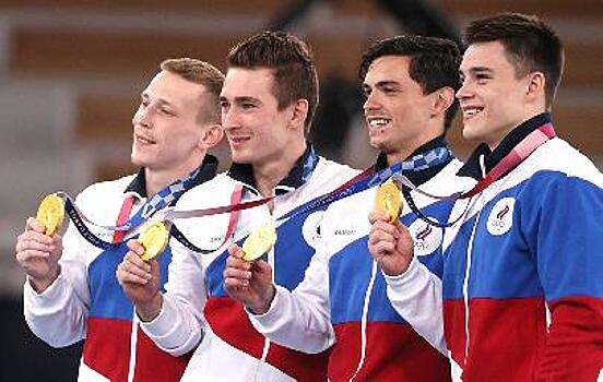 Российские гимнасты завоевали золото Олимпиады в командном многоборье