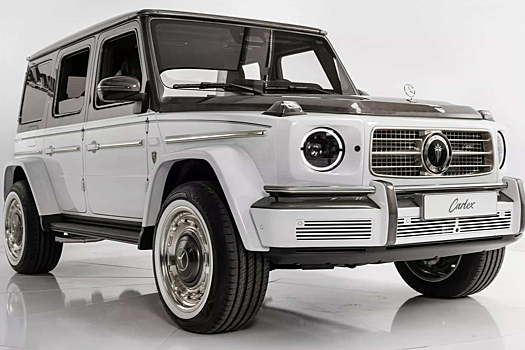 Ателье Carlex Design покрыло «Гелендваген» алмазной крошкой
