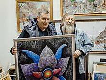 Александр Хинштейн поздравил с юбилеем курского художника и галериста Олега Радина