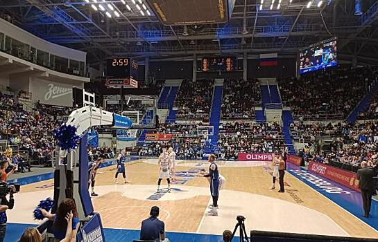 Баскетбольный «Зенит» уступил МБА в стартовом матче плей-офф Единой лиги ВТБ